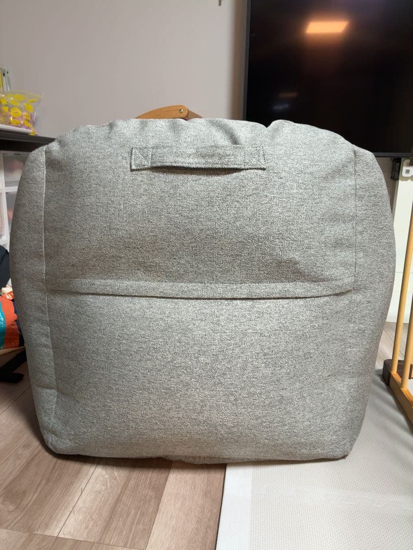 空気でできたソファ グレー 無印良品