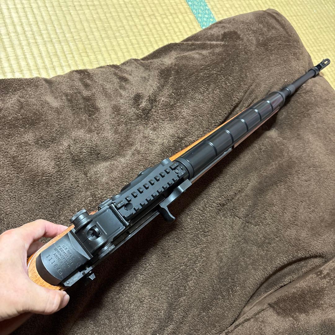 激レア 東京マルイ 電動ガン M14 リアルウッドカスタム 次世代M4 好きにも