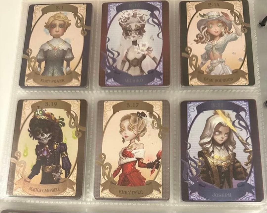 第五人格 スイパラ 特典 バースデーカード コンプリート69枚セット