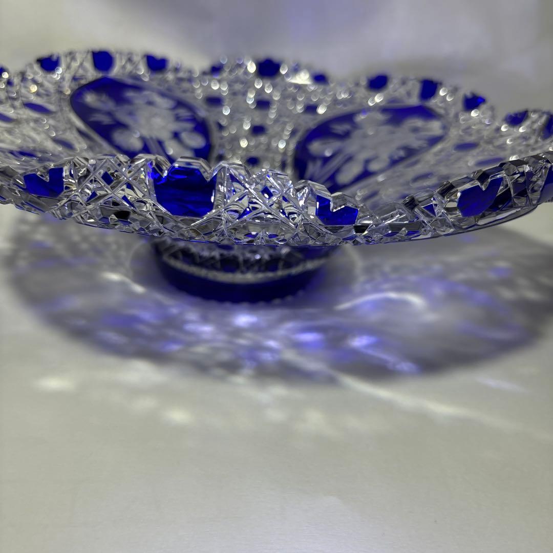 meissenマイセン クリスタルガラス フルーツコンポート - メルカリ