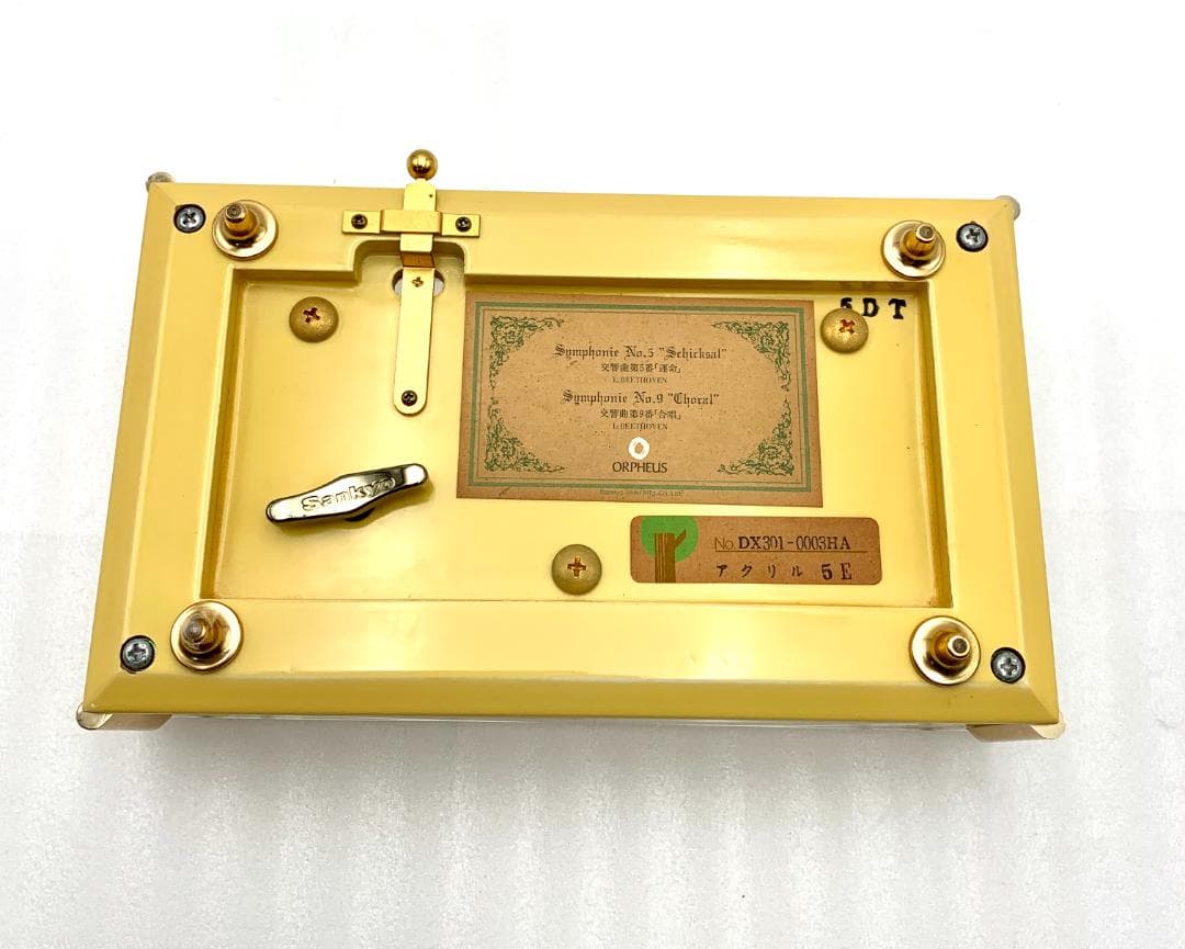 d*7様 Sankyo　ORPHEUS オルゴール DX301-0003HA