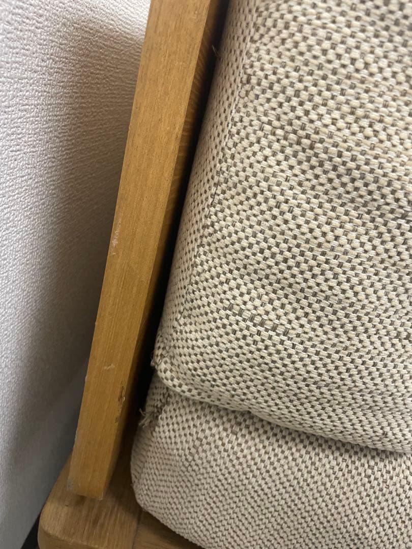 引き取り限定　廃盤 無印良品ソファベッド 引き出し2個