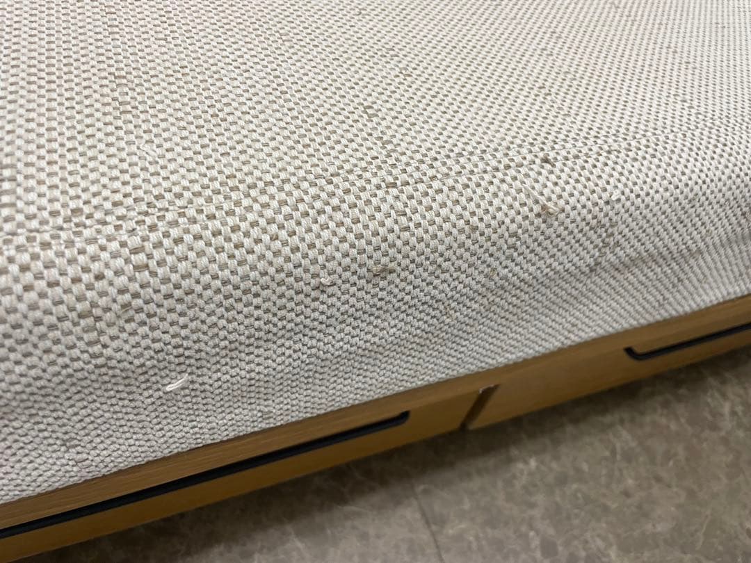 引き取り限定　廃盤 無印良品ソファベッド 引き出し2個