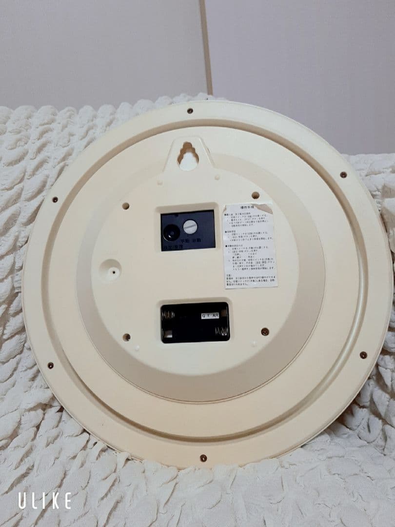 CASIO 掛け時計 ホワイト