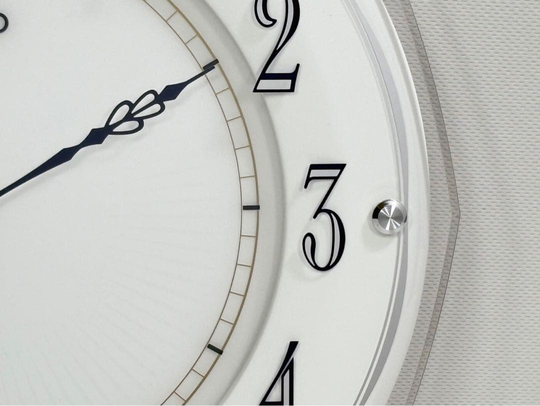 セイコー 掛け時計 電波 アナログ 直径340×340×45mm KX269W