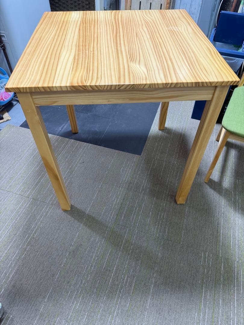 洗浄消毒作業済】LOWYA ニューナディア ダイニングテーブル＆チェア2脚