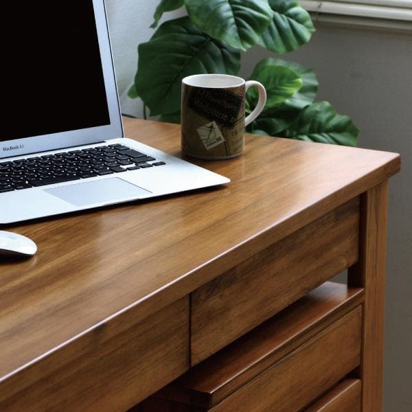 《新品・送料無料》天然木無垢 140cm幅 書斎机 学習机 パイン材デスク