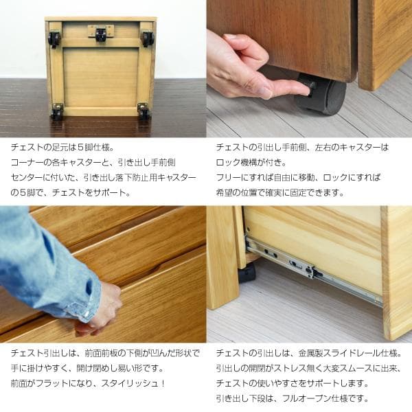 《新品・送料無料》天然木無垢 140cm幅 書斎机 学習机 パイン材デスク