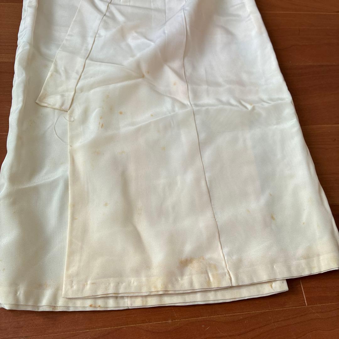 七五三 3歳 アンティーク 鶴 着物 長襦袢 被布 セット