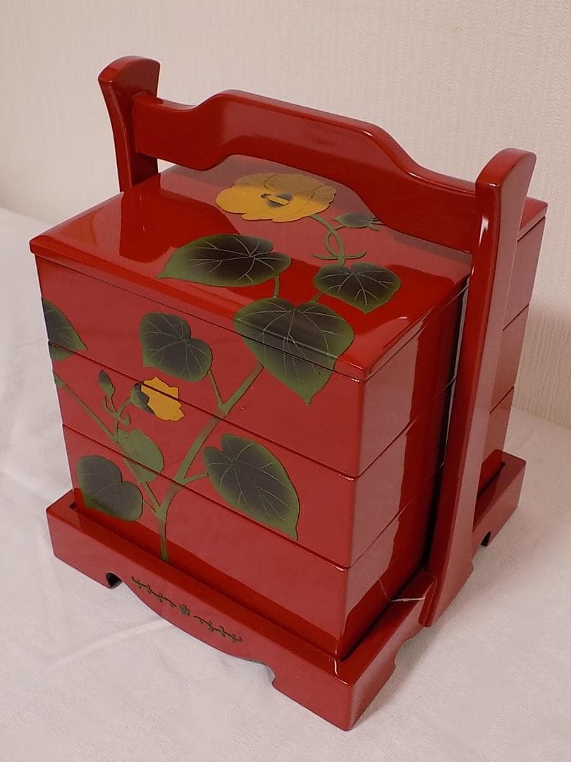 べんぼう　三段重　長期保管品　新品未使用