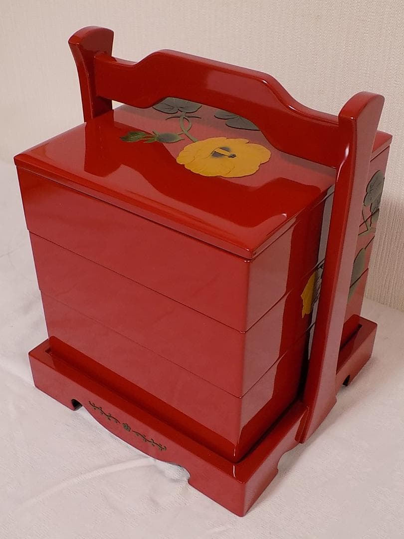 べんぼう　三段重　長期保管品　新品未使用