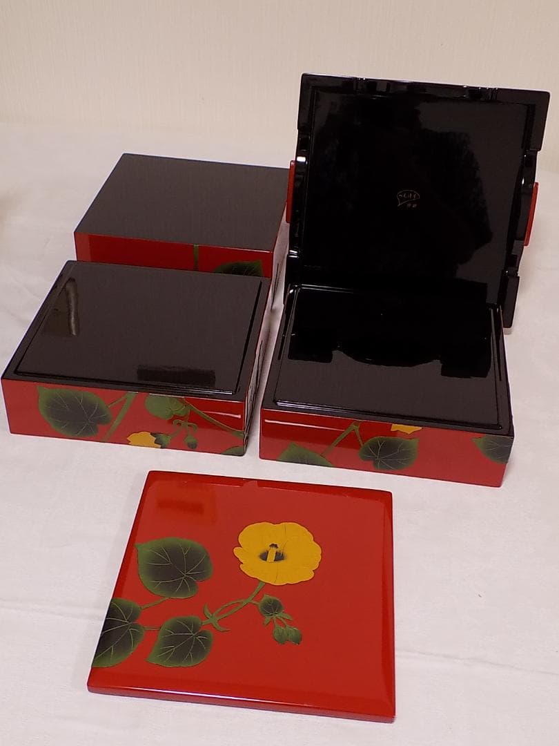 べんぼう　三段重　長期保管品　新品未使用