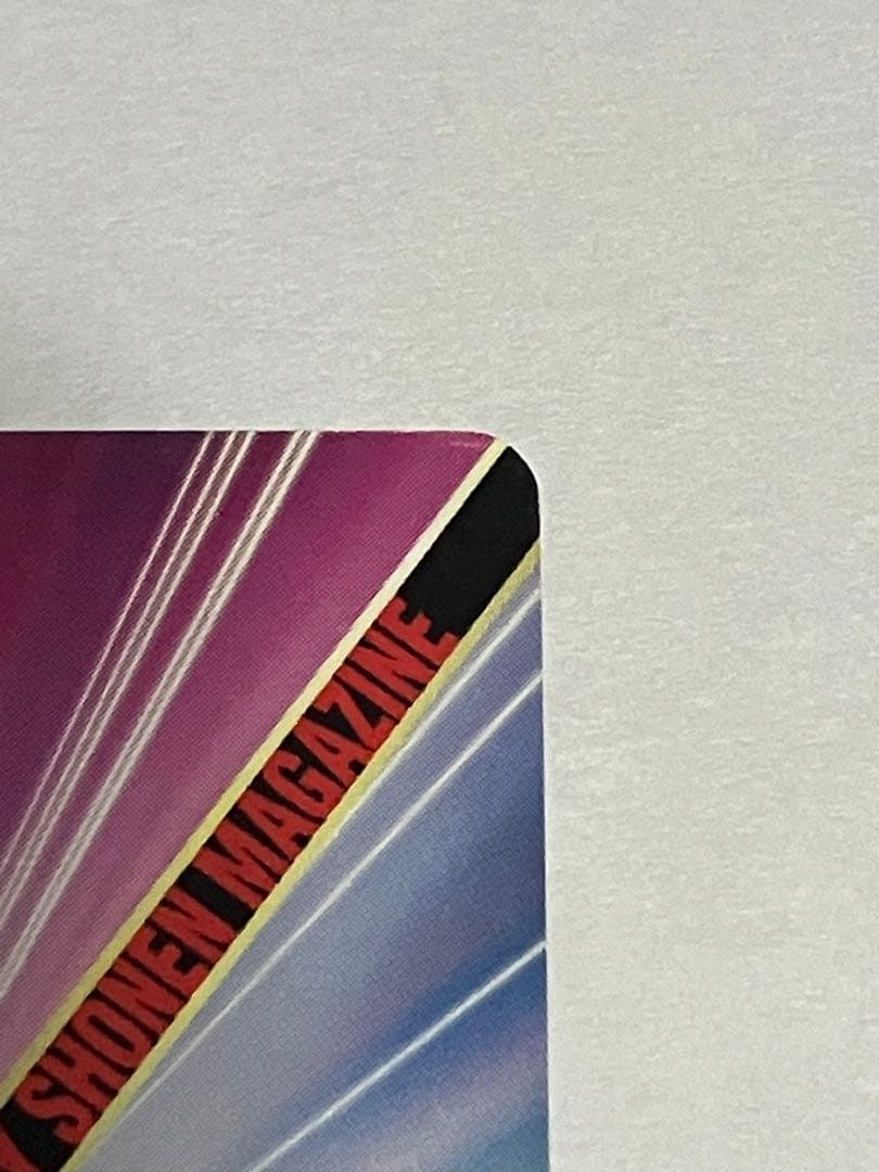 サンデーVSマガジン 【赤松健 金サインカード】 ネギ・スプリングフィールド