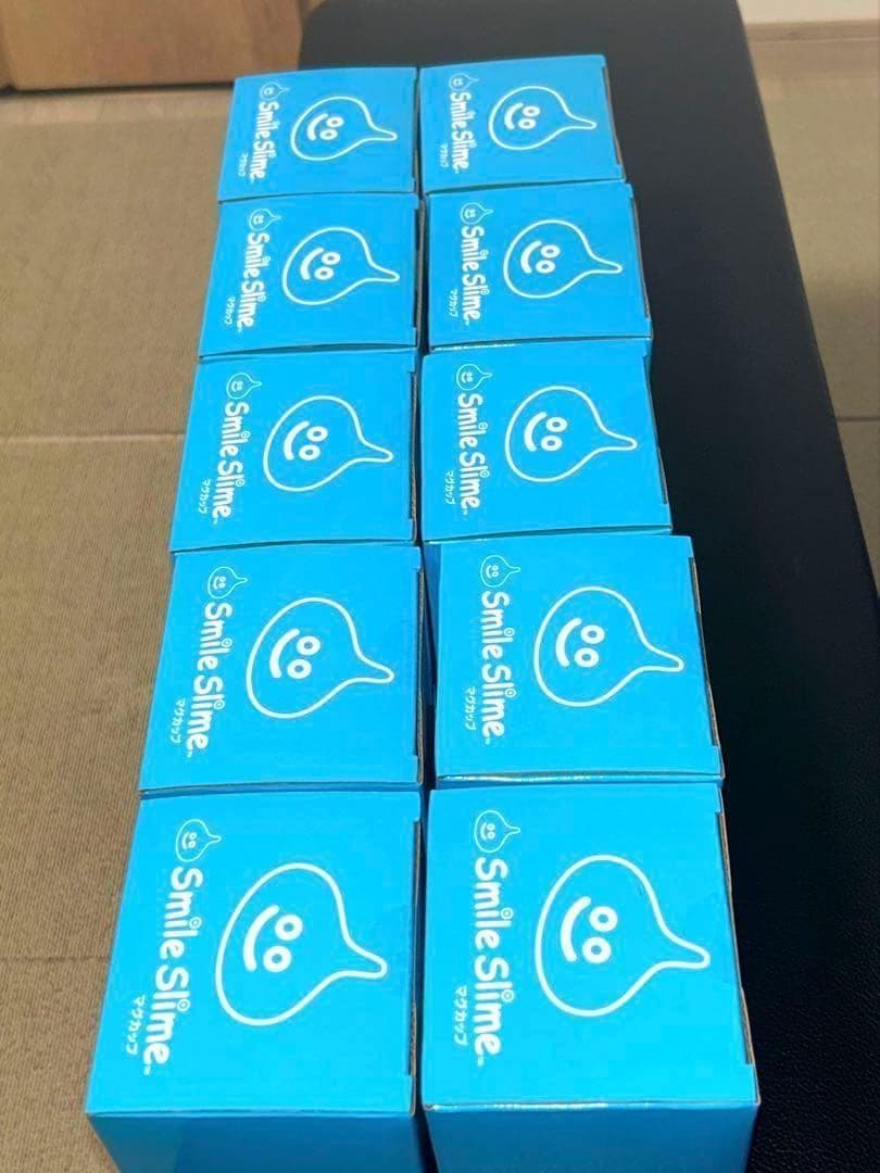 10個セット　ドラクエ スライム　はぐれメタル　陶器　マグカップ　フィギュア