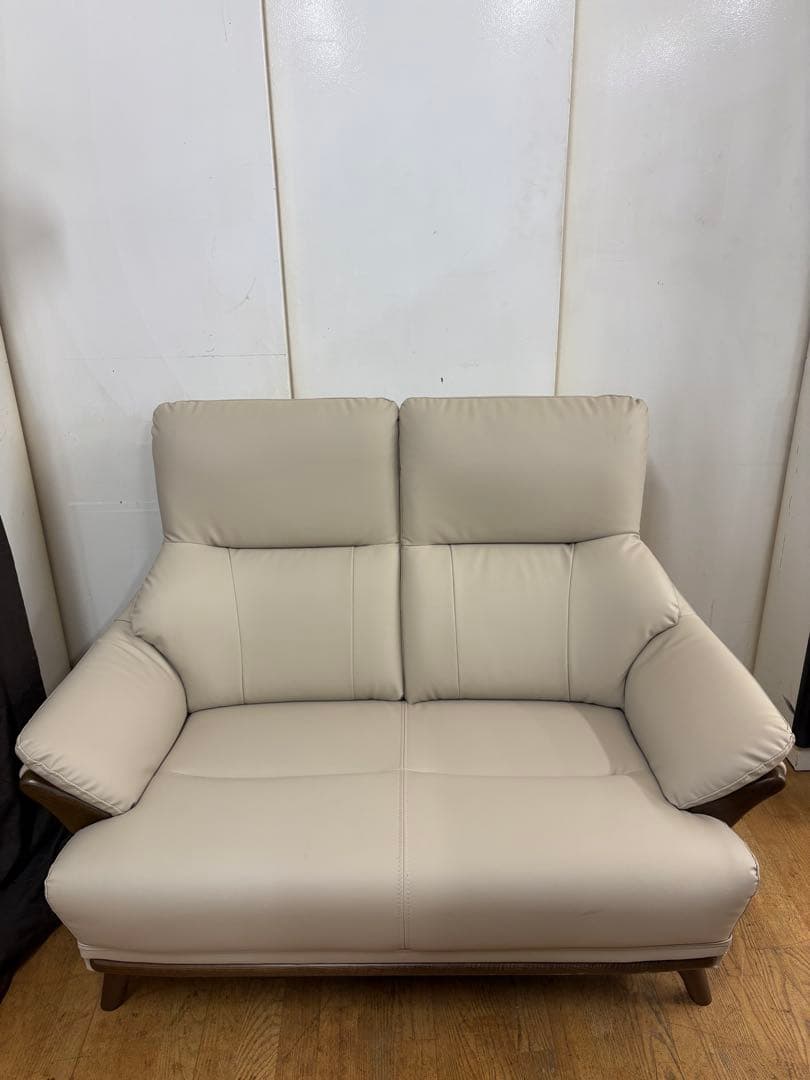 M001 ニトリ ハイバック2pソファ 幅1290mm