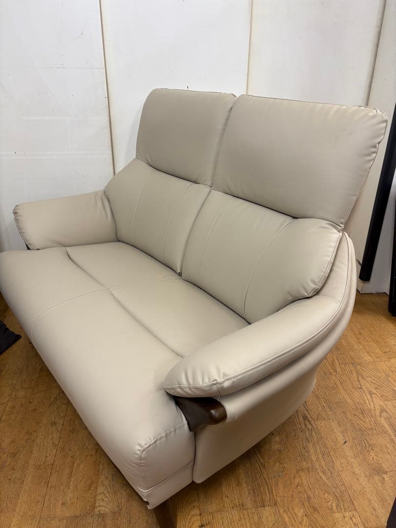 M001 ニトリ ハイバック2pソファ 幅1290mm