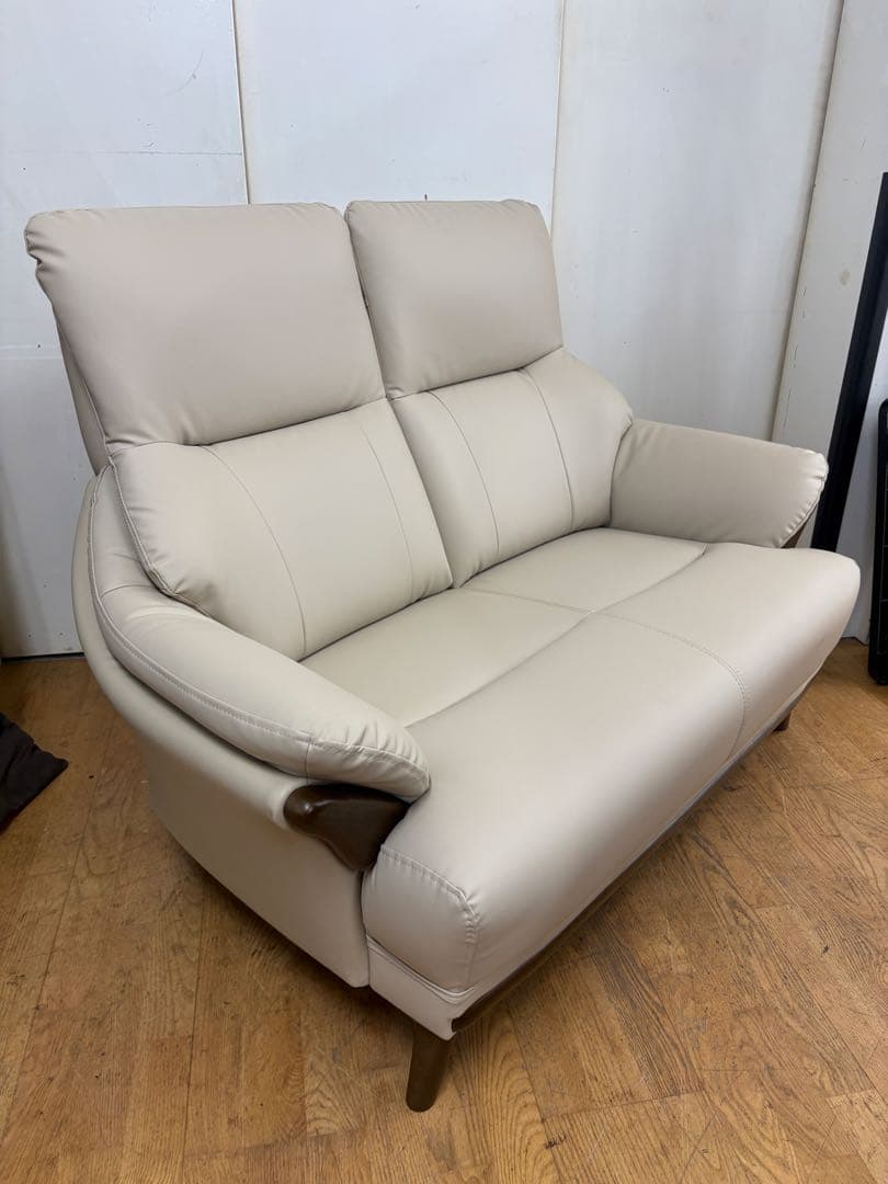 M001 ニトリ ハイバック2pソファ 幅1290mm