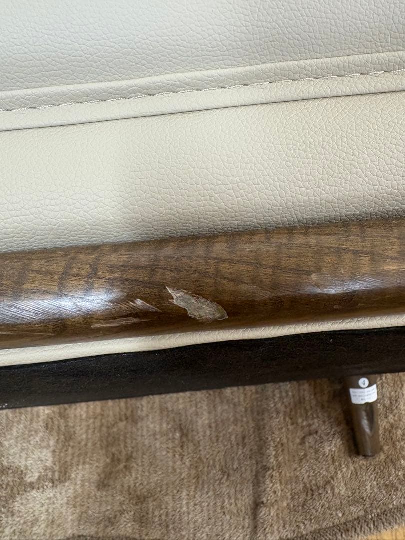 M001 ニトリ ハイバック2pソファ 幅1290mm