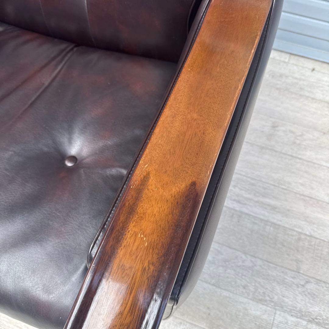 １人掛けソファ　ミッドセンチュリー　ヴィンテージ　レトロ　アームチェア　②