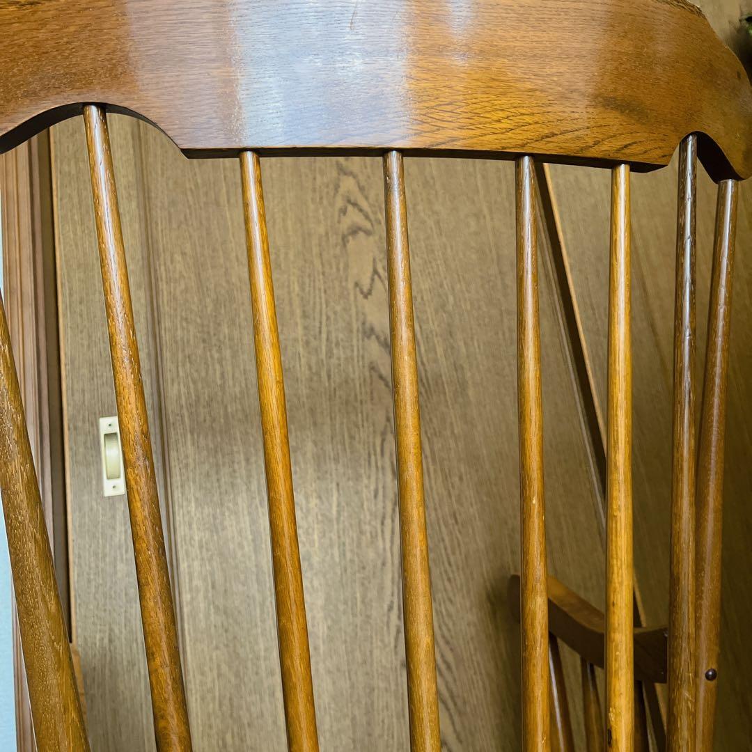 KASHIWA 柏木工飛騨産業 ヴィンテージ木製ロッキングチェア　昭和レトロ