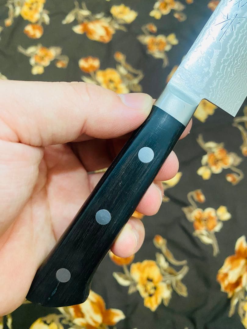 岩井 貴行 V金10号 ダマスカス ペティーナイフ 150mm 合板柄 - メルカリ