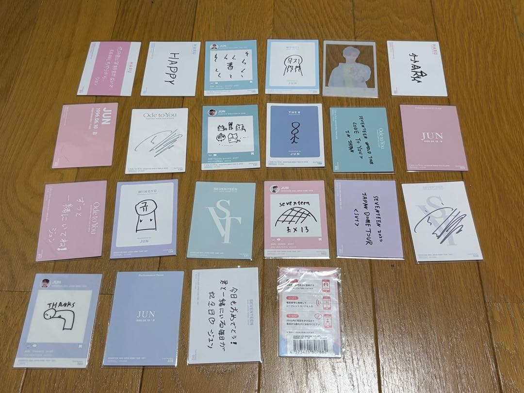 SEVENTEEN セブチ 過去トレカ ジュン まとめ売り