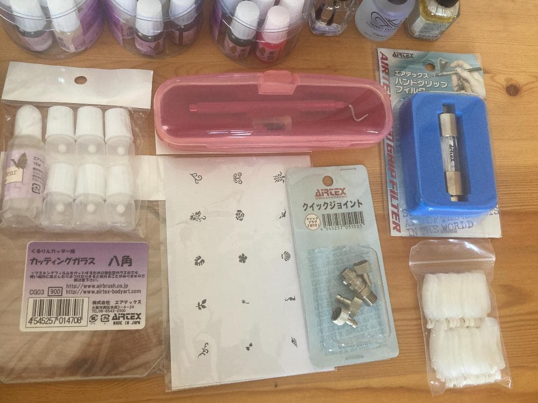 ★エアブラシ & ネイルアートセット★ARITEX minimo コンプレッサー