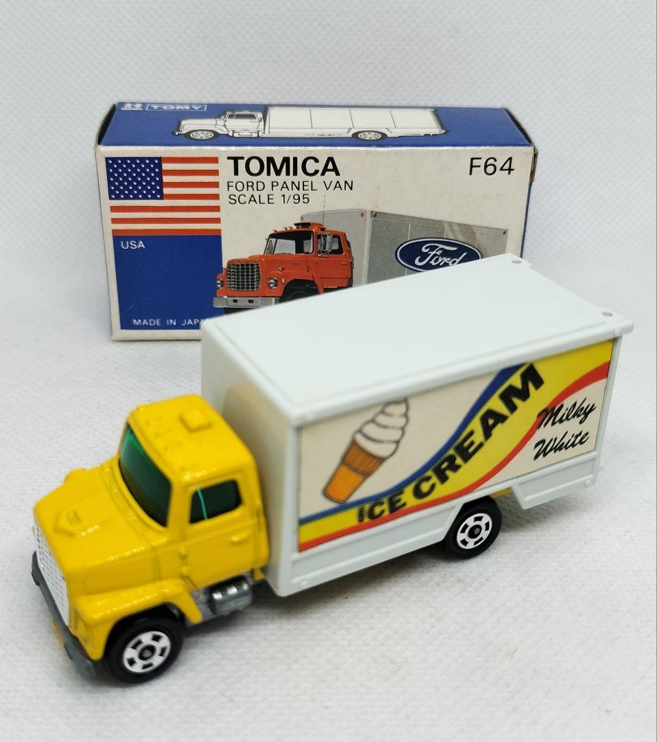 《青箱トミカF64-2-1》フォードパネルバン【初期ロット】未使用美品