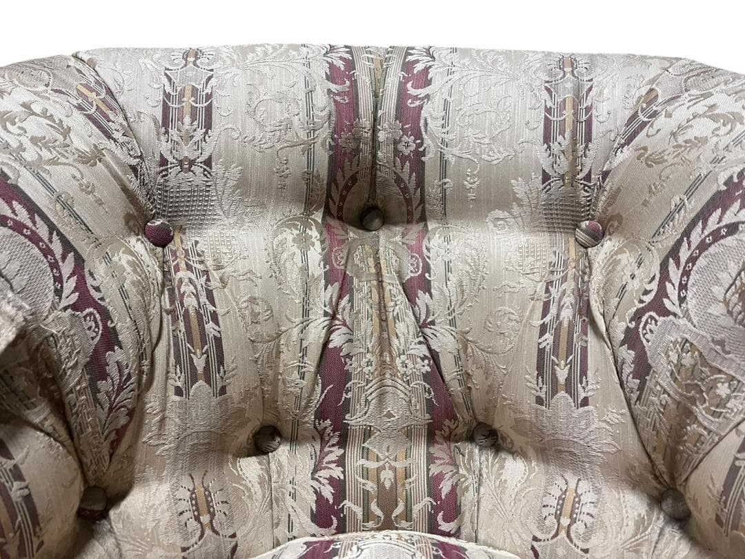 ①◇DREXEL ドレクセルヘリテイジ アップホルスタリー 1人掛けソファ