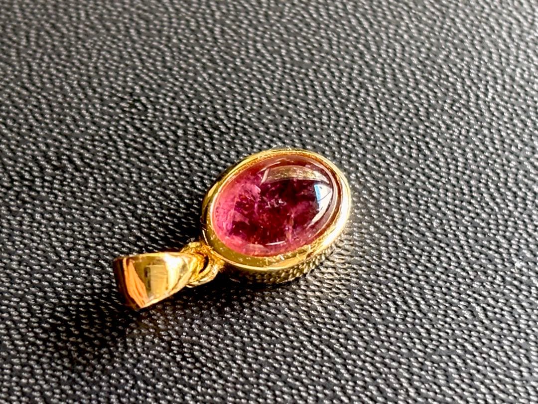 訳あり特価　究極品質　運命のソウルメイトを引き寄せる愛の宝石　ルベライトのPT