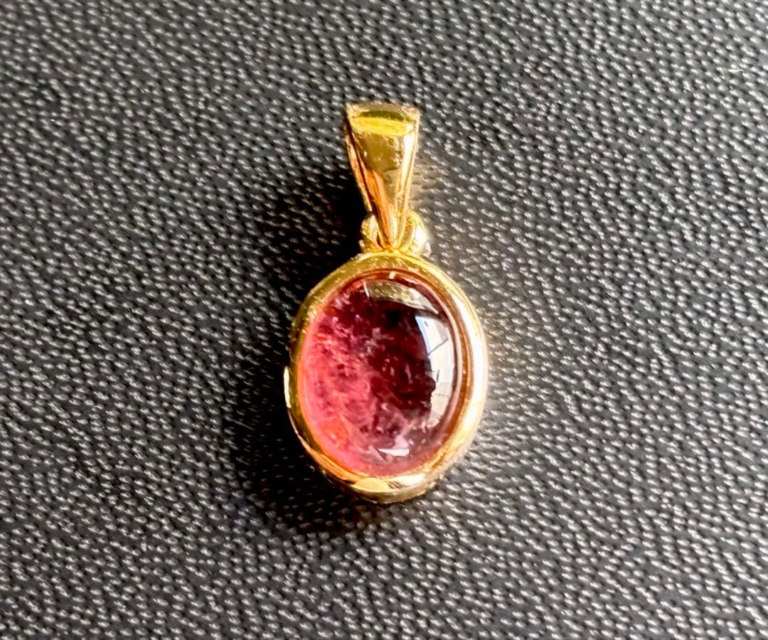 訳あり特価　究極品質　運命のソウルメイトを引き寄せる愛の宝石　ルベライトのPT