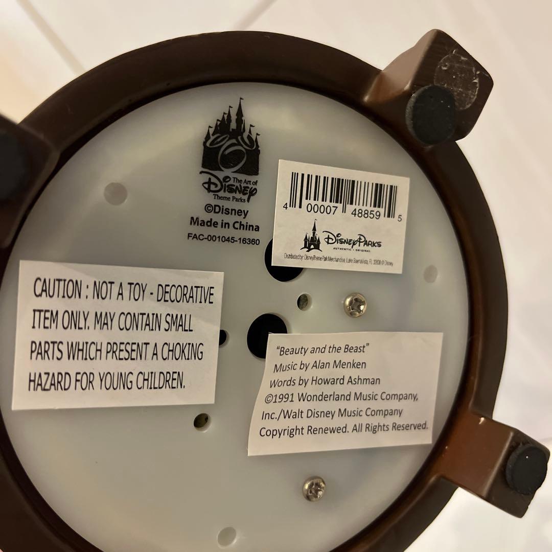 ディズニー　美女と野獣 オルゴール