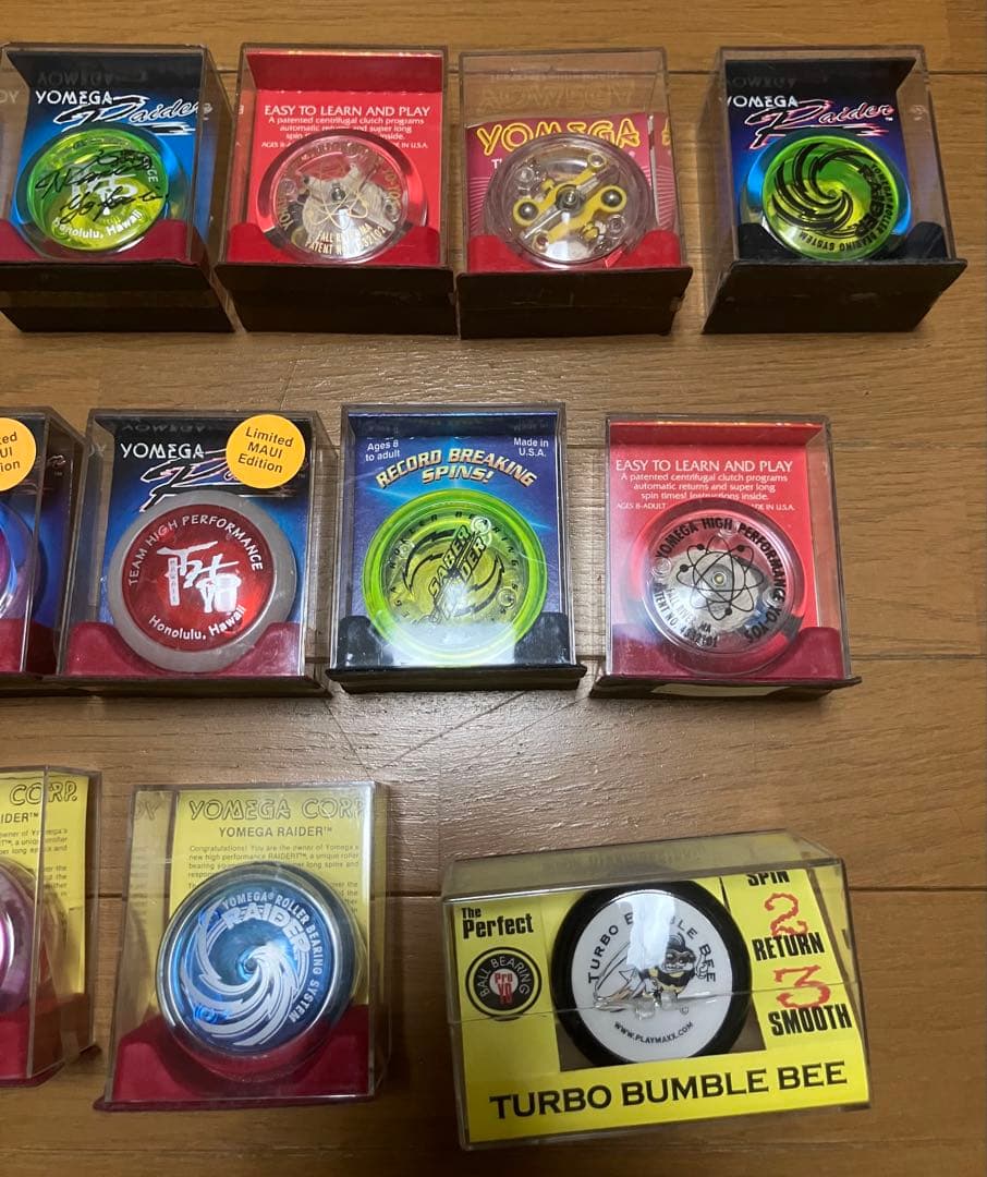 バンダイ ヨメガ ハイパーヨーヨー 中村名人 サイン入り THPレイダーなど