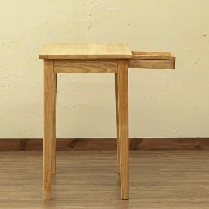 《新品・送料無料》木製テーブル　75×45　NA/WW
