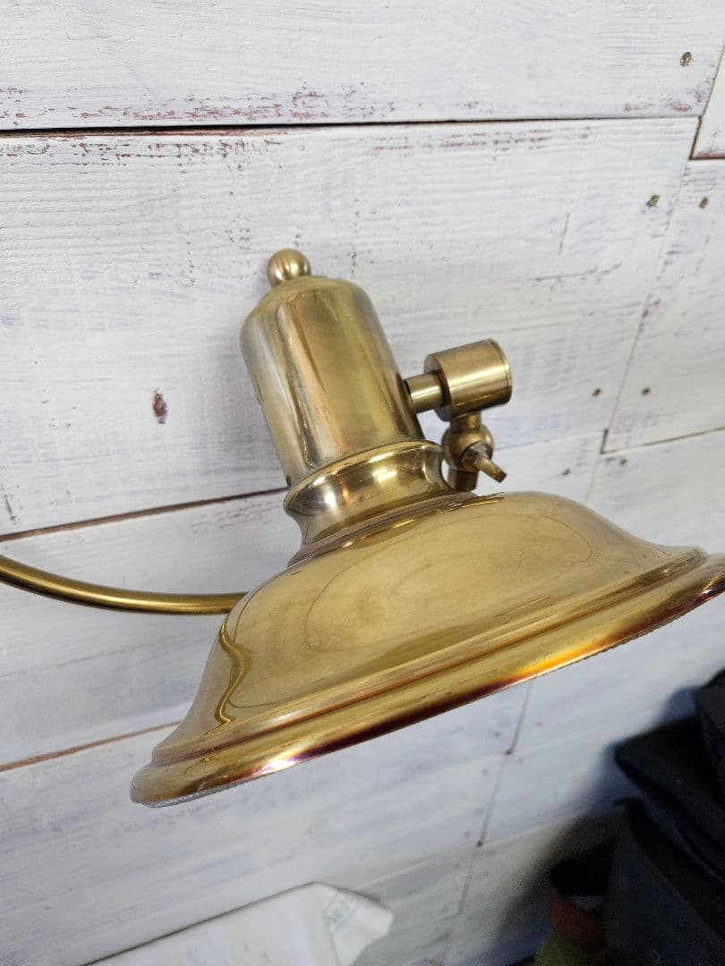 フランスヴィンテージ インダストリアル ペンダントライト 天井照明 真鍮製