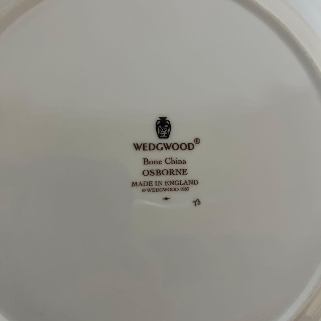 超美品正規品ウェッジウッド ディナープレート 大皿27.5cm 5枚 黒壺