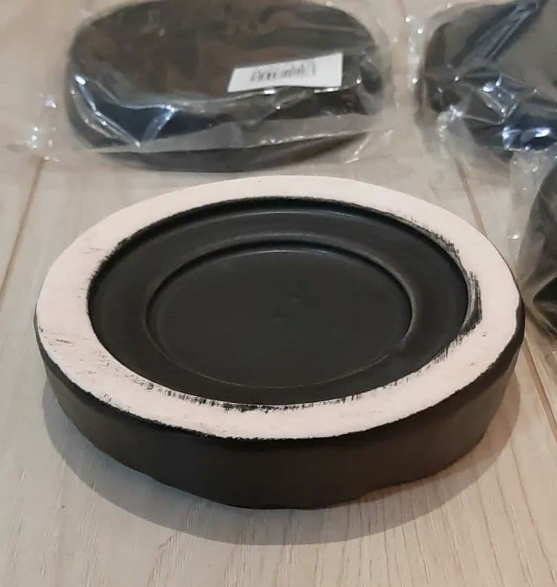 【新品、未使用】 グルメ石 M20-118 φ 120×H30 5個セット