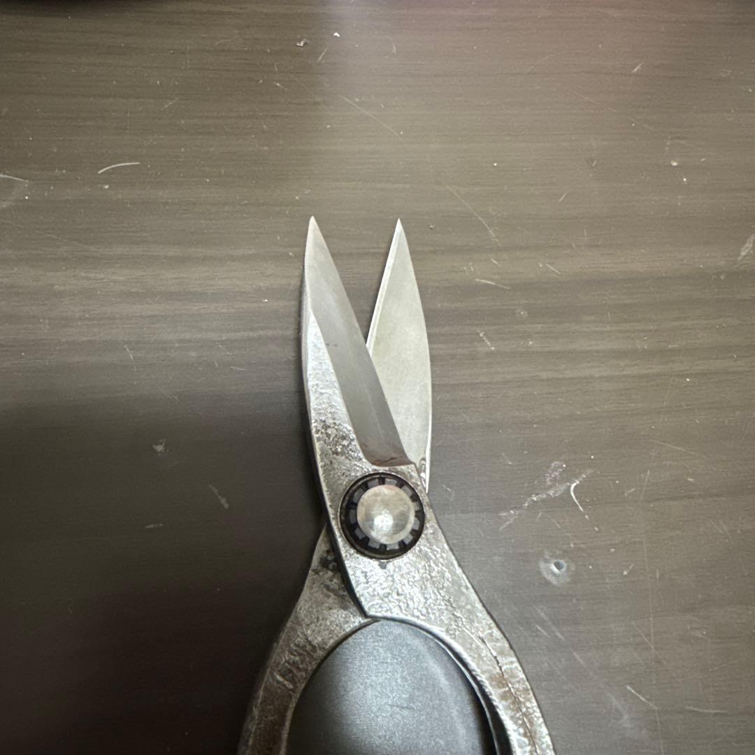 安広 京都鋏鍛冶 大隅義信氏作（大隅刃物店）瓢箪キリバシ（白）サイズ（全長）７寸