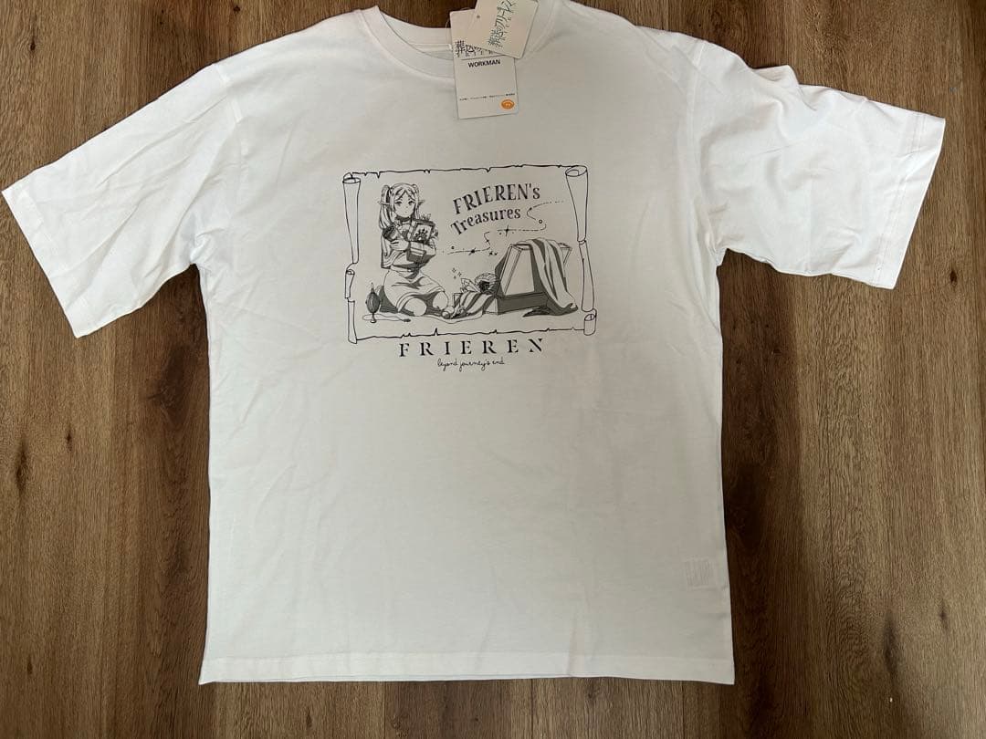 ワークマン限定 葬送のフリーレン プリント半袖Tシャツ Lサイズ - メルカリ