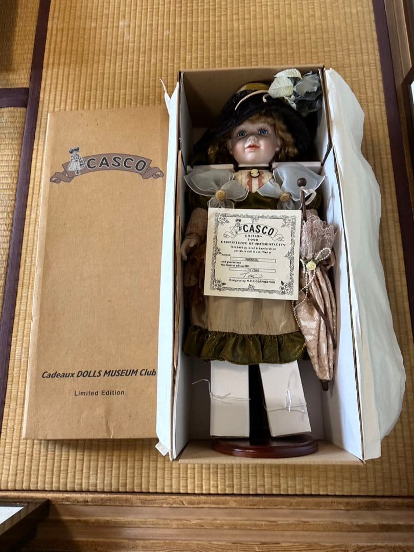 CASCO ビスクドール　600体限定品　フランス人形　アンティークドール