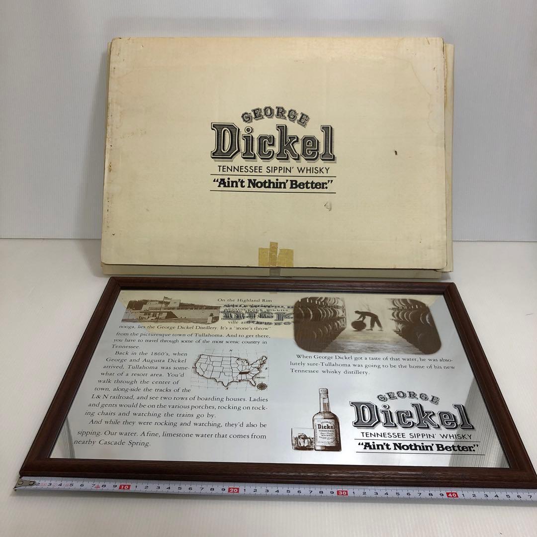 E DICKEL WHISKY パブミラー インテリア雑貨 鏡 バー