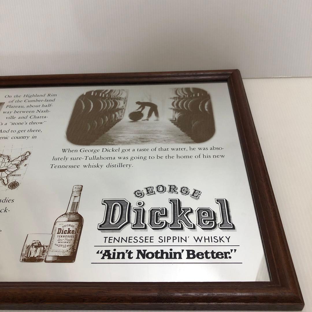E DICKEL WHISKY パブミラー インテリア雑貨 鏡 バー