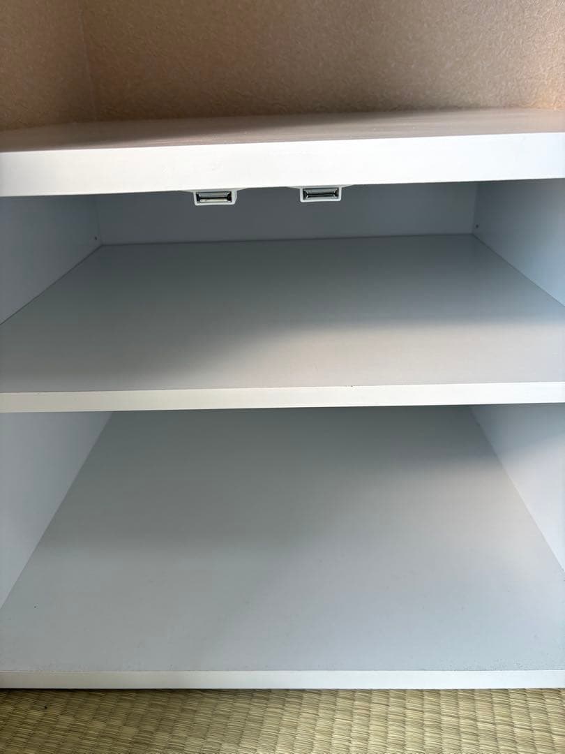 冷蔵庫上 キッチンストッカー　ホワイト　隙間収納　キッチン用品収納