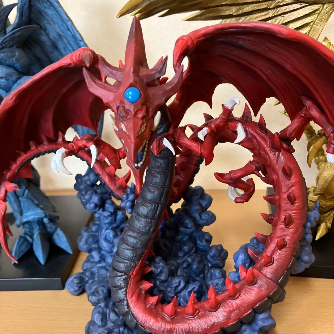 開封品 遊戯王 1番くじ.魂豪示像 三幻神 オシリス天空龍、ラー