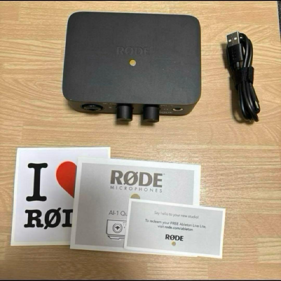 RODE 配信セット AI-1＋PODMIC＋モガミXLR