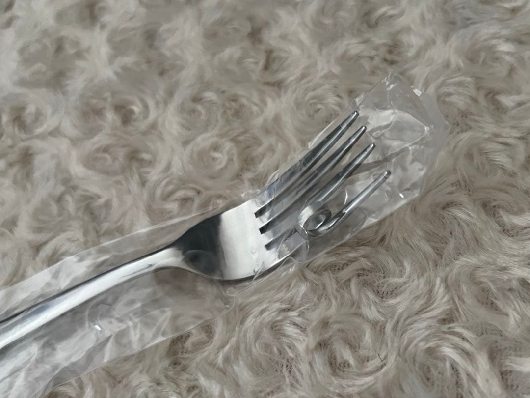 グラフィックデザイナー福田繁雄　カトラリー　福田繁雄デザインフォーク〈ぐるり〉