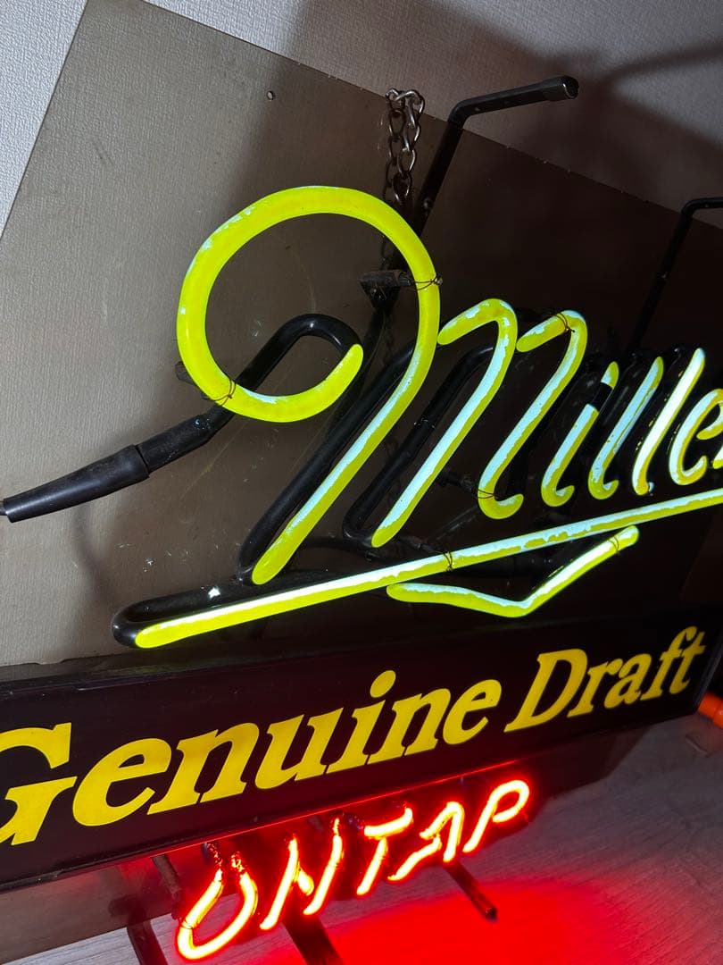 クアーズエクストラゴールド、ミラージェニュインドラフト、コロナ ネオン管