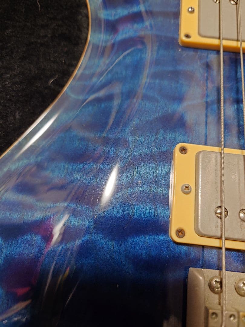 ギター PRS Custom22 10top Blue 1998
