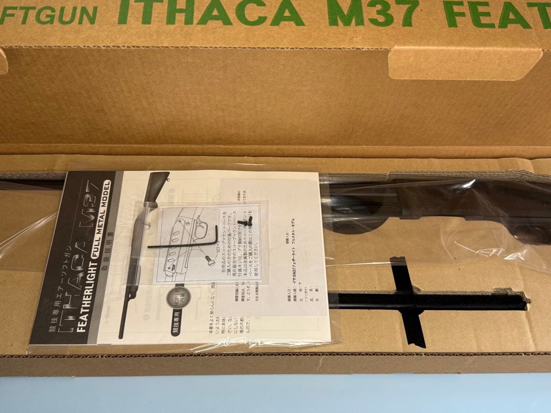 KTW イサカ　M37 フェザーライト　フルメタル&ウッドストックモデル