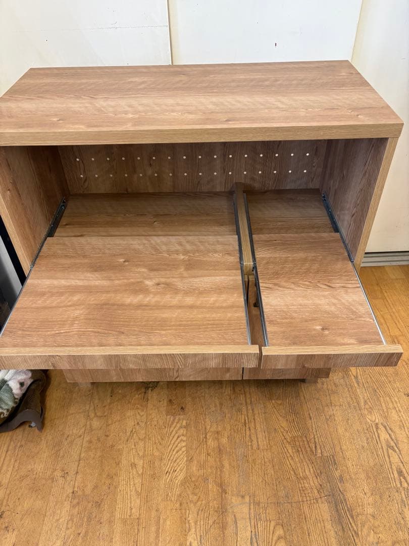 M062キッチンカウンター 幅900mm 木目調